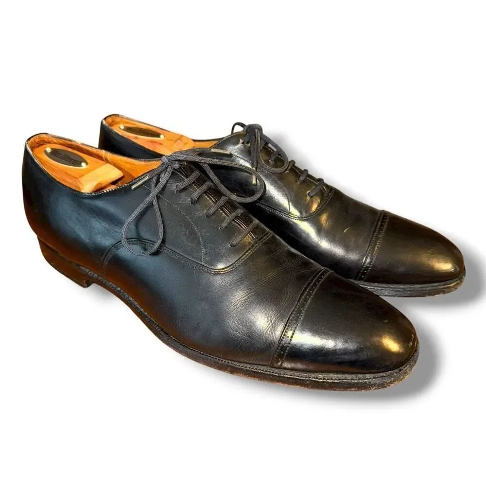 Black Church’s Cap Toe Oxford Dress Shoes Sz 11.5